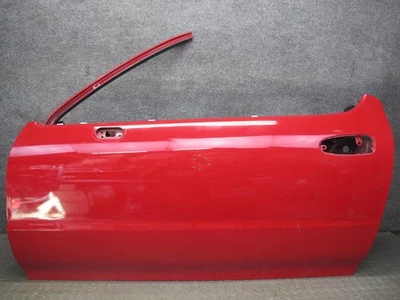 93-97 HONDA DEL SOL EH6 LEFT DRIVER DOOR SHELL PANEL COVER MILANO RED OEM - Image 1 of 4