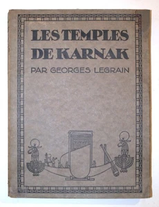 THE TEMPLES OF KARNAK, Georges Legrain 1929, Egyptology Architecture Archaeology - Picture 1 of 5