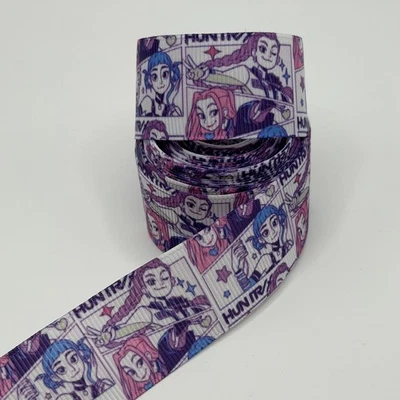 K-Pop Demon Hunters Character Grosgrain Ribbon 1 Yard 25mm - Image 1 of 2