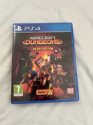 MINECRAFT DUNGEONS: HERO EDITION (PS4) PlayStation 4 Game - Excellent Condition - Image 1 of 3