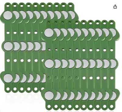 Waydress 20 Pairs Floral Boutonniere Magnets Small Corsage Boutonniere Green NEW - Image 1 of 4