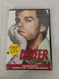 Dexter PROMO FIRST TWO Episodes DVD Season 1 Walmart Exclusive New Sealed RARE - Picture 1 of 2