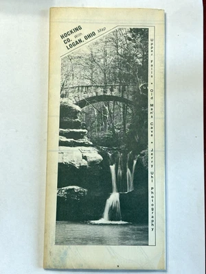 1980 Hocking County With Logan Ohio Map - Image 1 of 4