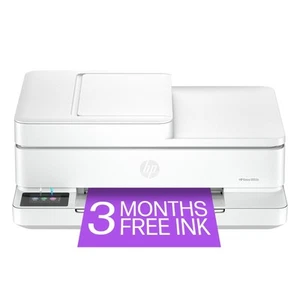HP Envy 6552e Bezprzewodowa wielofunkcyjna kolorowa drukarka atramentowa do zdjęć - biała - Zdjęcie 1 z 8