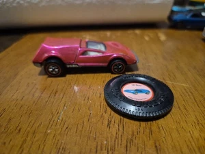 Hot Wheels Redline Tri-Baby - 1970 Spectraflame Hot Pink - Original Vintage USA - Bild 1 von 7