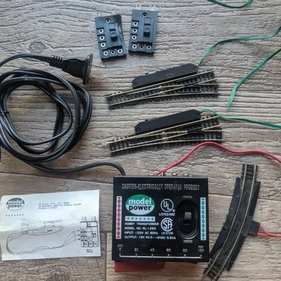 Model Power HO Scale Hobby Train Transformer RL-1250 Untested Plus Parts - Image 1 of 4