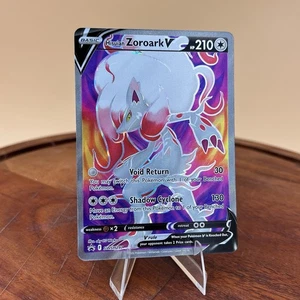Pokemon Hisuian Zoroark V SWSH297 Black Star Promo Full Art Holo NM - Bild 1 von 2