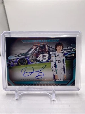 2024 National Treasures Daniel Dye Track Pass Signatures #TPS-DDY Auto /99 - Image 1 of 2