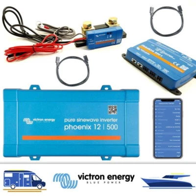 Victron Phoenix Inverter 500vA Kit With SmartShunt and GlobalLink 520 Campervan - Image 1 of 3