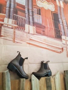 BLUNDSTONE Reitstiefel LEDER Jodhpur Stiefeletten Women Chelsea Boots 36 37 NEU - Bild 1 von 4