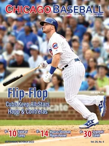 Chicago Cubs August-September 2022 Program/Scorecard Ian Happ Wrigley Field - Picture 1 of 1