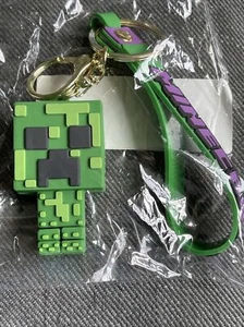 New MINECRAFT CREEPER Spider-Man TOY STORY Pokémon KEYRING Bag Charm - Picture 1 of 6