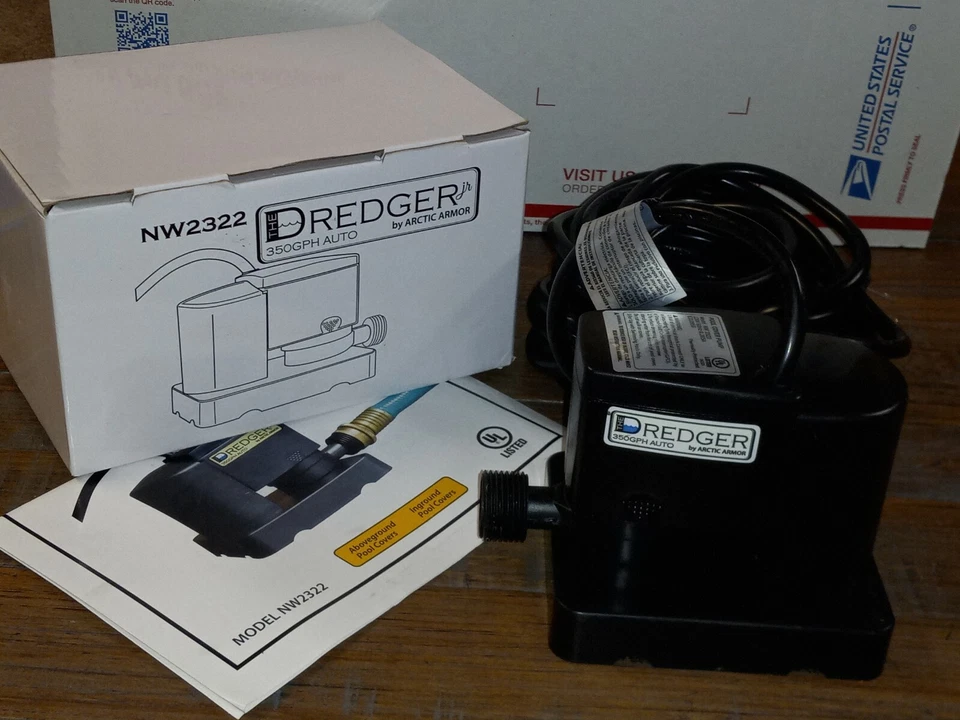 Blue Wave Dredger Jr. 350 GPH Above Ground Pool Winter Cover Pump - Image 1 of 1