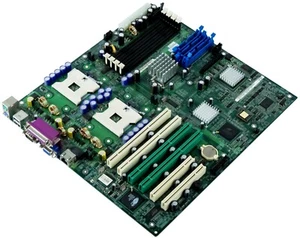 Dell 01X822 2x Socket 604 4x DDR Mainboard for PowerEdge 1600SC - Picture 1 of 2