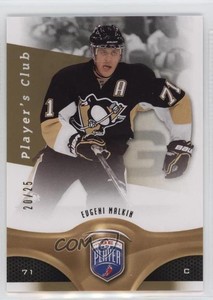2009-10 Upper Deck Be a Player Player's Club /25 Evgeni Malkin #73