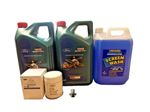 Transit Custom 2016  2.0L Ecoblue 0w30 Oil Service Kit Genuine Ford - Picture 1 of 4