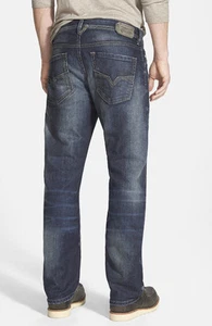 NWT DIESEL LARKEE 0839F Regular Straight-Leg Jeans (Size 28 X 32) NEW 839F $228 - Picture 1 of 12