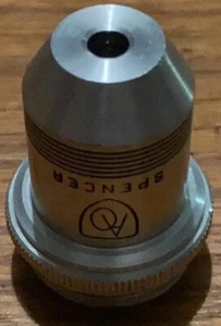 AO Spencer 10 0.25 Microscope Objective Lens 10X American Optical - Picture 1 of 2