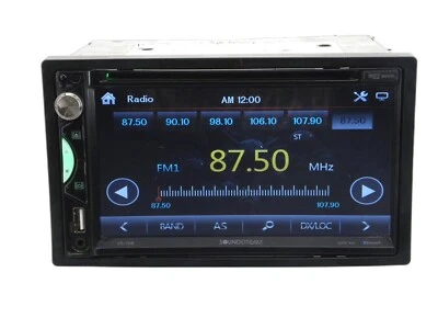 Soundstream Reserve VR-7HB 7" Touchscreen DVD CD Player Bluetooth USB SD Radio - Image 1 of 4