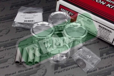 Manley Pistons Honda CRV VTEC B20B + B16A Head 84mm 9.0:1 602000-4 - Image 1 of 4