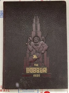 Concordia College Cobber Yearbook Annual 1932 Moorhead Minnesota MN - NICE! - Foto 1 di 16