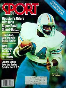 Sports Magazine Oct 1980 Tom Lasorda Interview, Terry Bradshaw