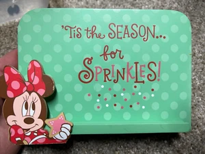 Hallmark Disney MINNIE MOUSE RECIPE Card Holder RARE HTF - Picture 1 of 1