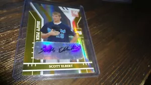 2004 DONRUSS ELITE ASPIRATIONS #15/25 SCOTT ELBERT GOLD DIE AUTO BASEBALL CARD - Picture 1 of 2
