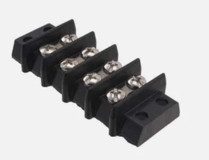 Cinch 4-142 4 Position Barrier Strip Terminal Blocks 30 AMP #10AWG 5 Each - Picture 1 of 1