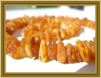 EL COLLAR DEL CRUDO ÁMBAR BÁLTICO ( 43 - 45 cm ) - Imagen 1 de 4