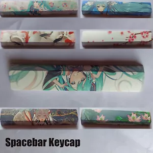Spacebar Cap For Mechanical Keyboard Blank Space Keycap 6.25U Cherry Profile PBT - Picture 1 of 26