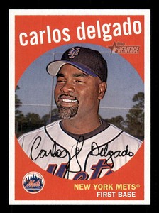 2008 Topps Heritage Baseball #1-500 (Base) Card Singles Stars/RC/HOF (You Pick) 