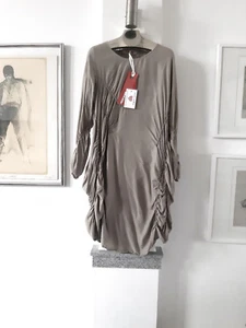 Cocon Commerz Privatsachen Kleid reine Seide! WANDLELMANDEL SILK DRESS One Size  - Bild 1 von 12