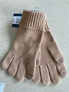 Universal Thread Women's Light Brown Touch Screen Compatible Gloves New w/Tags - Picture 1 of 3