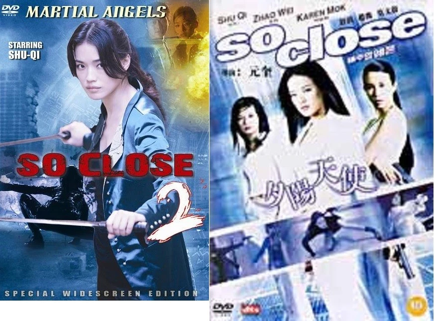 So Close 1 and 2 -Hong Kong RARE Kung Fu Martial Arts Action movie - NEW - Image 1 of 1