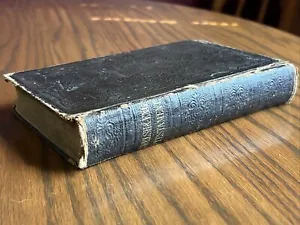 Antique 1885 New Testament Greek English American Bible Society Hardcover Book - Bild 1 von 16