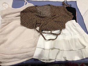 5 items of Ladies Clothes skirt top urban outfitters Shein size S/8 - Picture 1 of 16