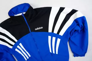 Adidas Trainings Jacke Vintage Windbreaker Sport Jacket Jumper 90er 90s Kid 152 - Bild 1 von 9