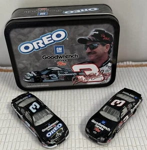 Action Dale Earnhardt 2001 #3 Chevrolet 1:64 2 Car Set Lmtd Ed Tin MINT-NEW - Picture 1 of 24