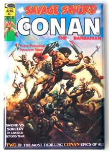 Savage Sword of Conan #1 FRIDGE MAGNET comic book - Picture 1 of 3