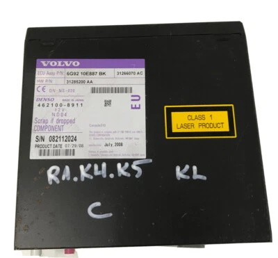 36051020 VOLVO XC60 V70 S80 S60 DVD NAVIGATORE SATELLITARE LETTORE MULTIMEDIA... - Immagine 1 di 4