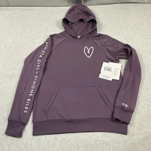 Athleta X Simone Biles Sweatshirt Girl’s XL Hoodie Pullover Limited Edition Soft - Picture 1 of 18