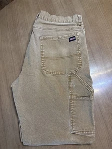 Vintage Y2K Dickies Carpenter Work Wear Pants Distressed 38x30 - Picture 1 of 11