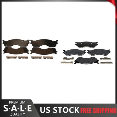 Pastillas de freno metálicas delanteras y traseras para camioneta Dodge Ram 1500 2004 - Raybestos Foto 1 de 4