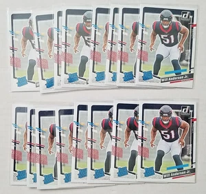Will Anderson Jr. RC 16-ct 2023 Panini Donruss RR Lote (16) Texans Alabama E1 - Imagen 1 de 3