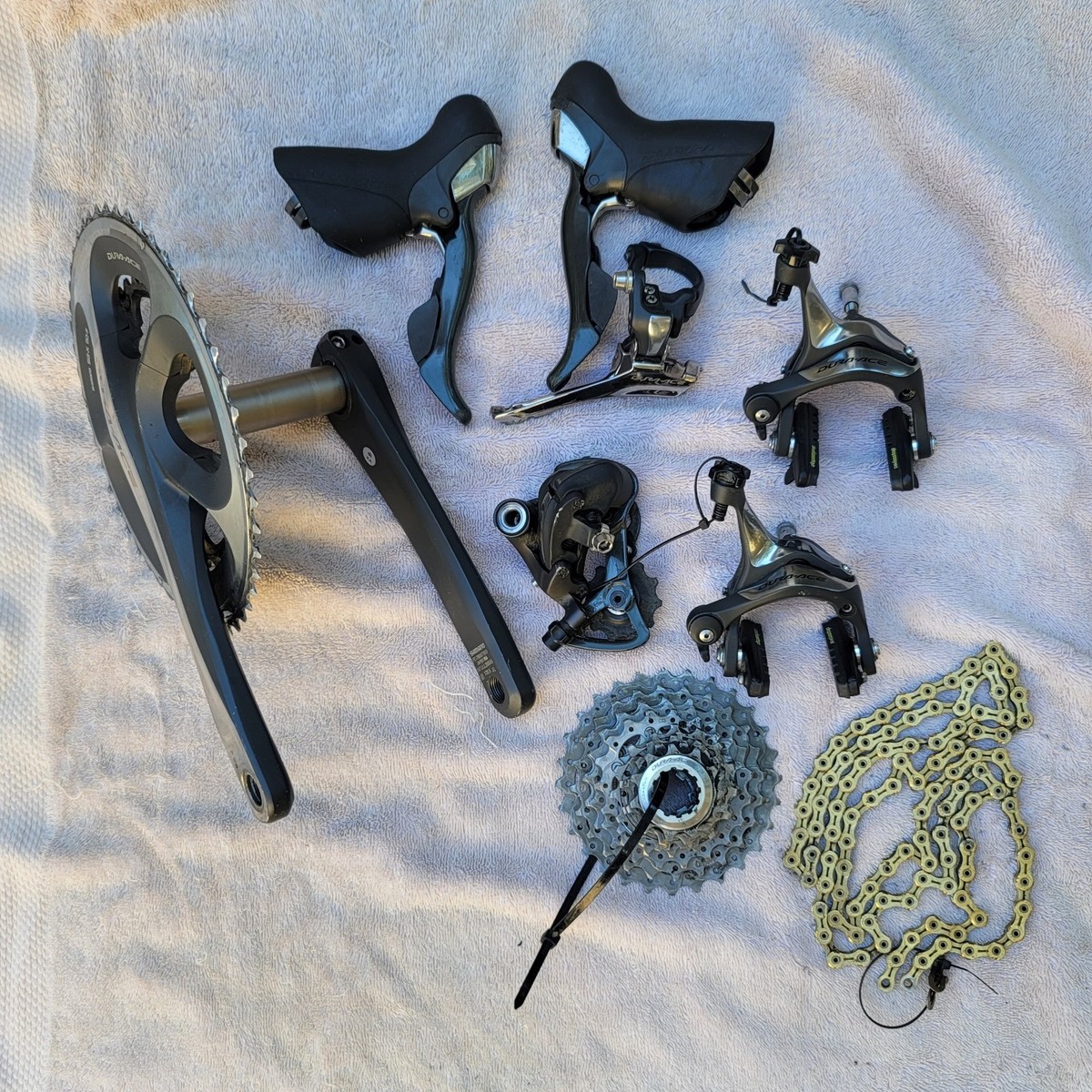 Dura Ace 7900 Groupset 172.5 50-34 , 11-28 | eBay