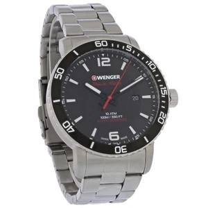 Wenger Roadster Black Night Men's Stainless Steel Quartz Watch 01.1841.104 - Picture 1 of 2