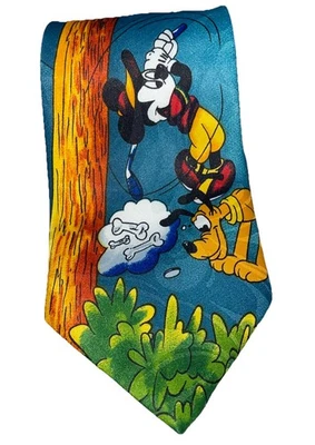 Tema de golf vintage Disney Mickey Unlimited Tie Mouse Goofy Donald Duck Pluto Foto 1 de 4