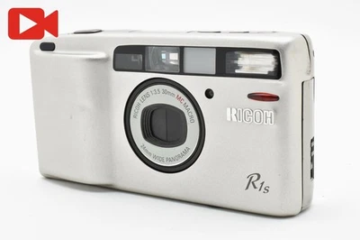 ▶️  [NEAR MINT] Ricoh R1s R1 S Silver 35mm Point & Shoot Film Camera From JAPAN - Image 1 of 4