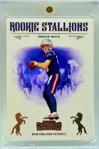 Drake Maye SELTENE ROOKIE HALLIONS INVESTMENTKARTE SP PATRIOTS ROTY NEUWERTIG MIT ETUI - Bild 1 von 1